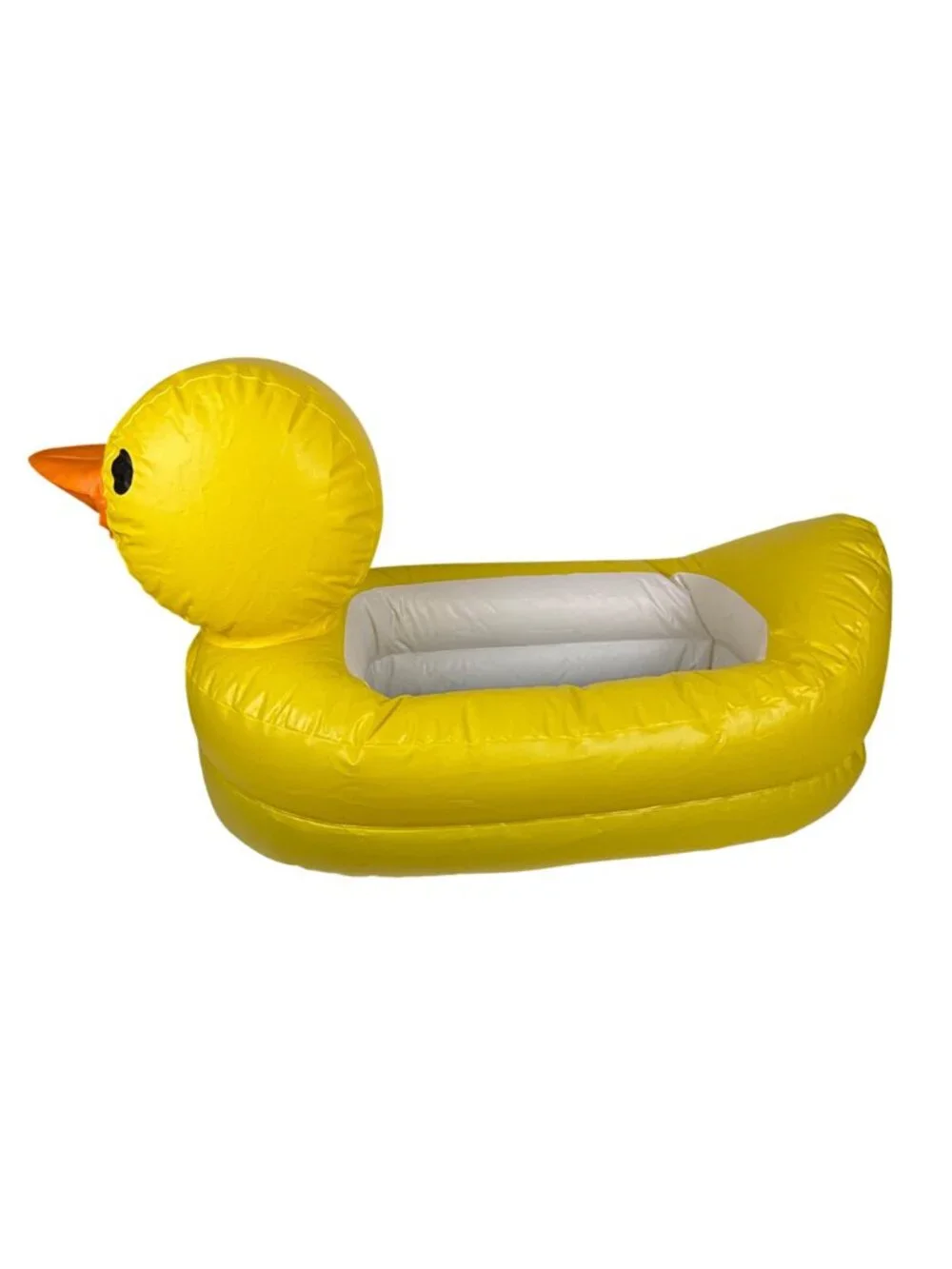 Munchkin Yellow Duck Inflatable Bathtub for Babies Ages 6-24 Months Model MK0070